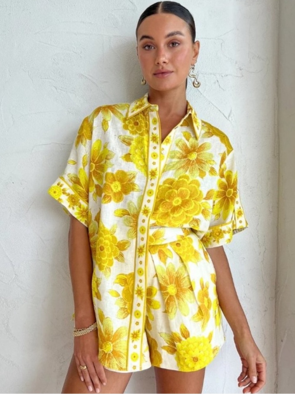 ALEMAIS Sonny Oversized Shirt US 8